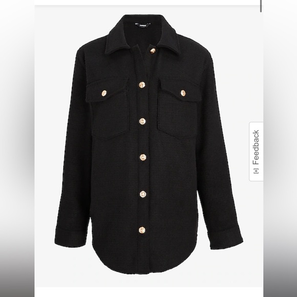 Express Mauve Shacket - Picture 2 of 4